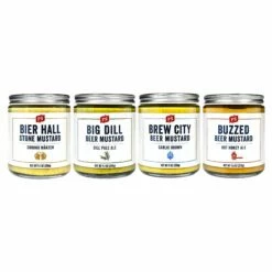 Mustard Flight 4 Pack