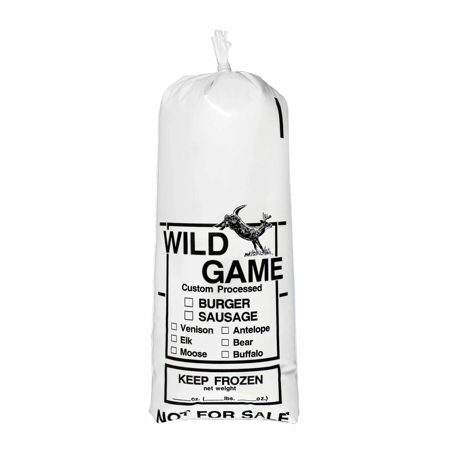 Wild Game Ground Meat Bags 3 Wild Game Ground Meat Bags