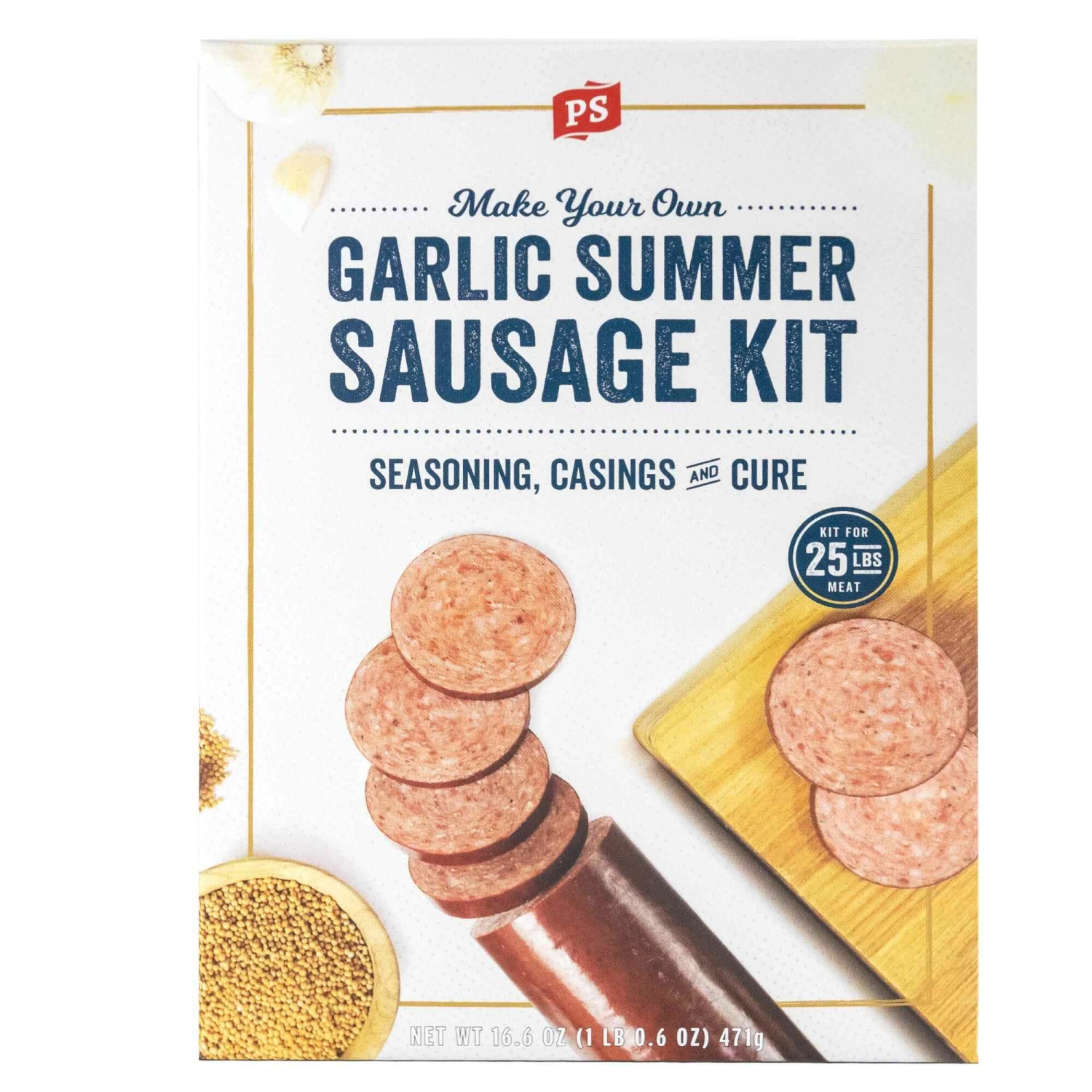 Garlic Summer Sausage Kit 3 Garlic Summer Sausage Kit