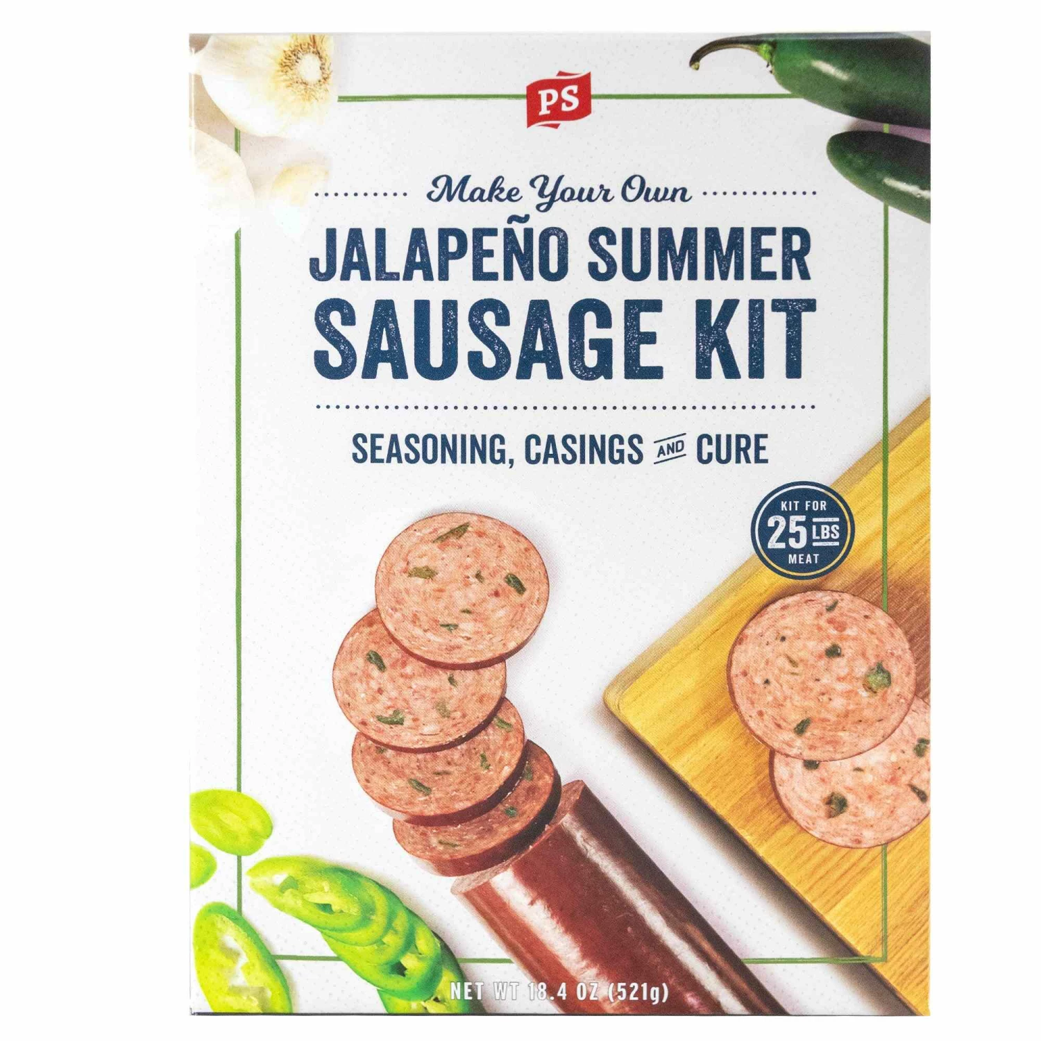 Jalapeno Summer Sausage Kit 3 Jalapeno Summer Sausage Kit