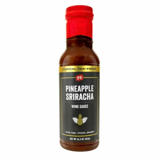 Pineapple Sriracha Wing Sauce 2 Pineapple Sriracha Wing Sauce -Seasoning Sales 2024 pinbeapple sriracha product shot